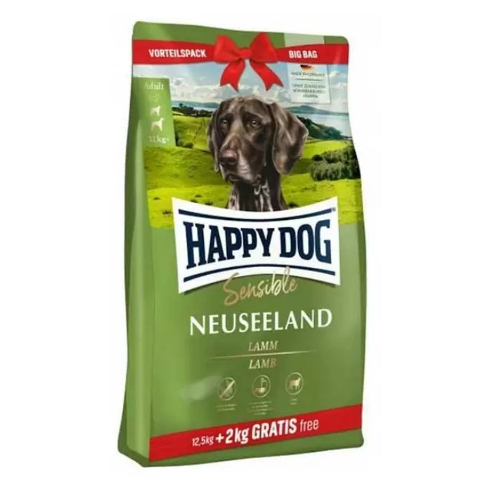 Happy Dog Neuseeland 12.5 + 2 Kg Kuzu Etli Kuru Köpek Maması