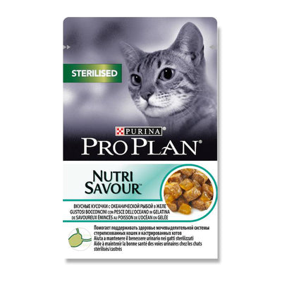 Pro Plan Jelly Sterilised Okyanus Balıklı 85gr Kısırlaştırılmış Yaş Kedi Maması
