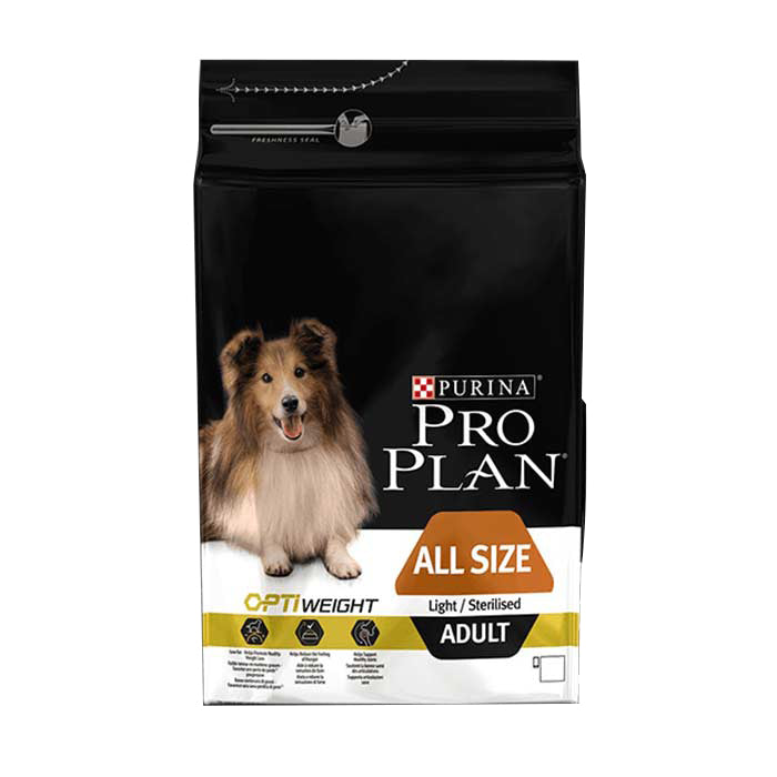 Pro Plan Light Sterilised Tavuklu 3 Kg Yetişkin Kuru Köpek Maması