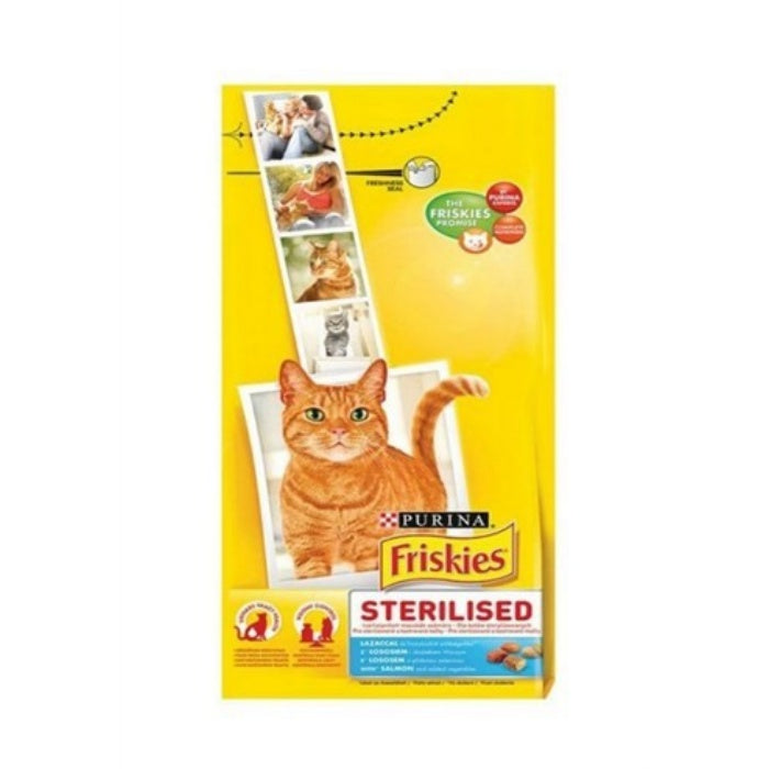Friskies Neutered Cat Sterilised Salmon 10 Kg