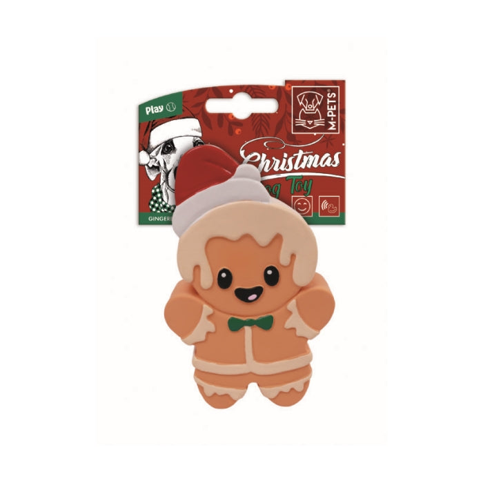 M-Pets Chrıstmas Gıngerbread Man Köpek Oyuncağı