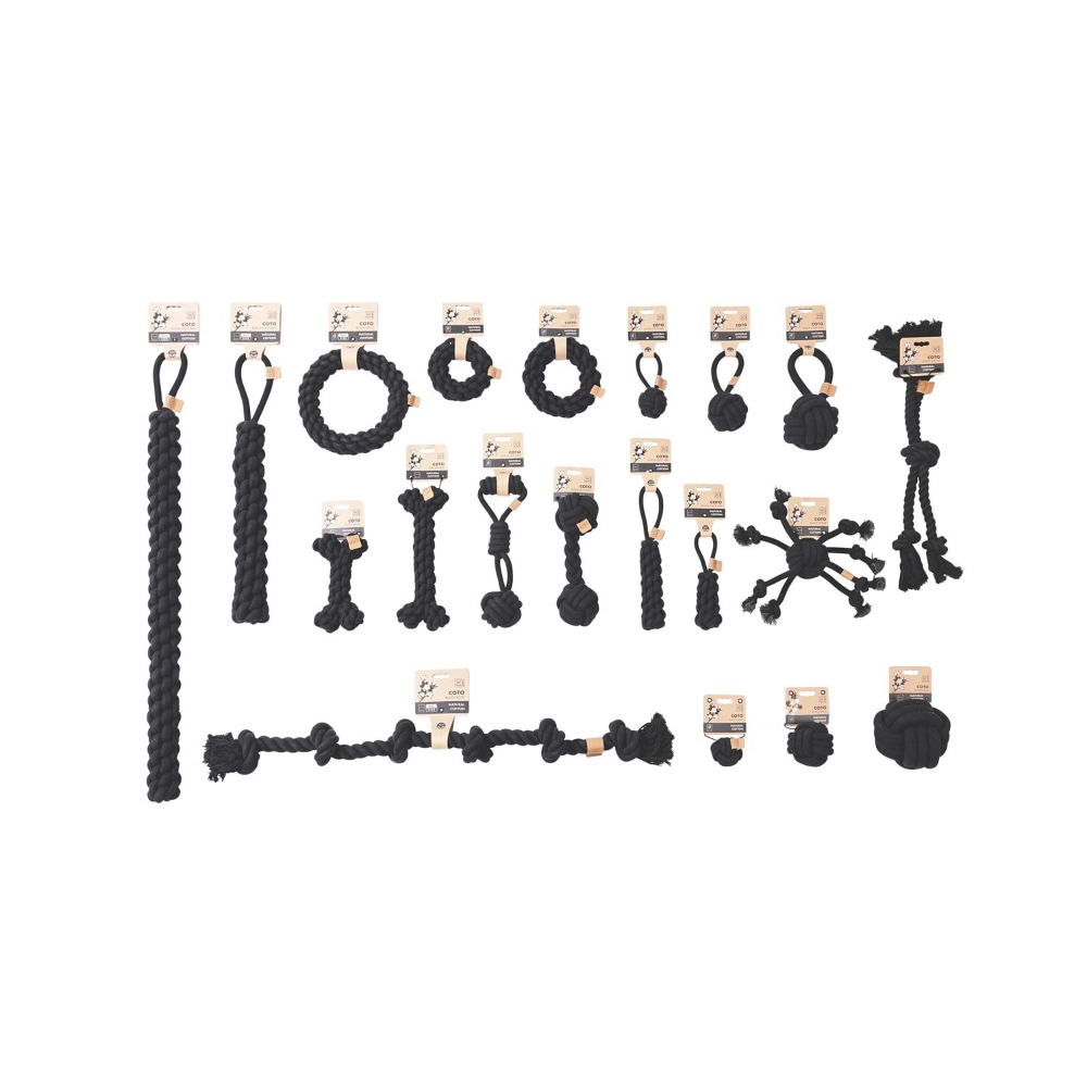 M-Pets Coto Black Loop Bar 67 cm Örgü Oyuncak