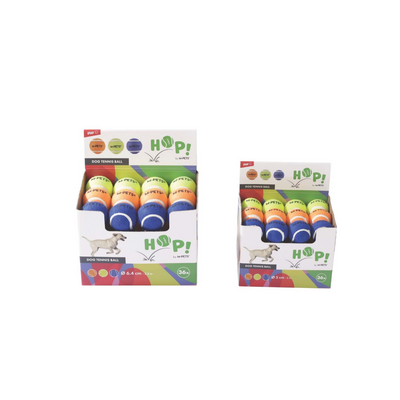 M-Pets Hop Tennis Topu Mix Color 6,4cm