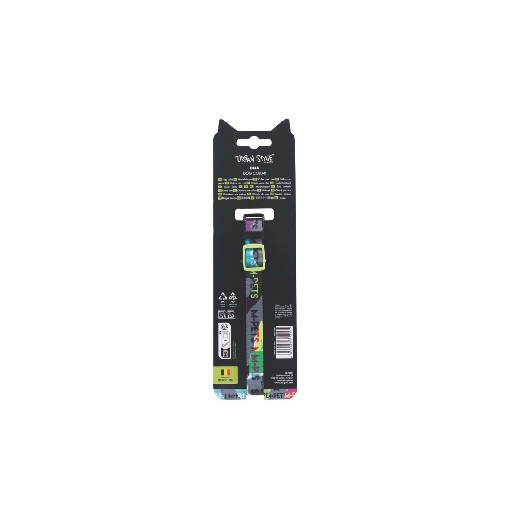 M-Pets Urban Style Dna Boyun Tasması (S)