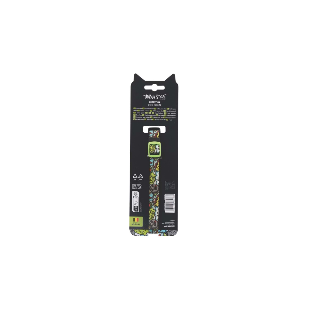 M-Pets Urban Style Freestyle Multicolor Boyun Tasması (S)