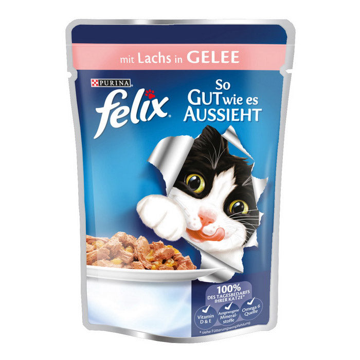 Purina Felix Somonlu Kedi Islak Maması 85gr