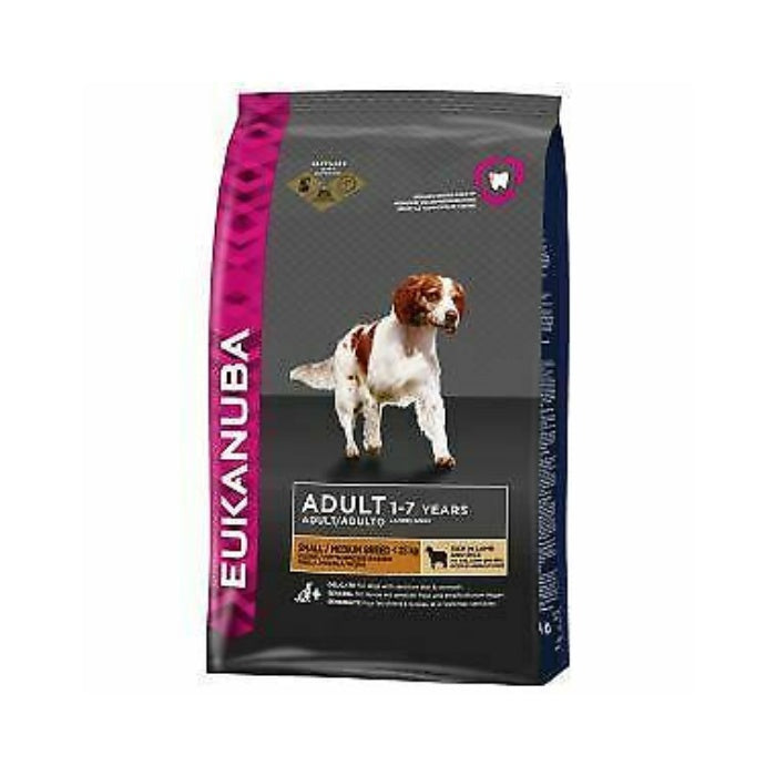 Eukanuba Adult 1-7 Years Lamb-Rice 2.5 Kg