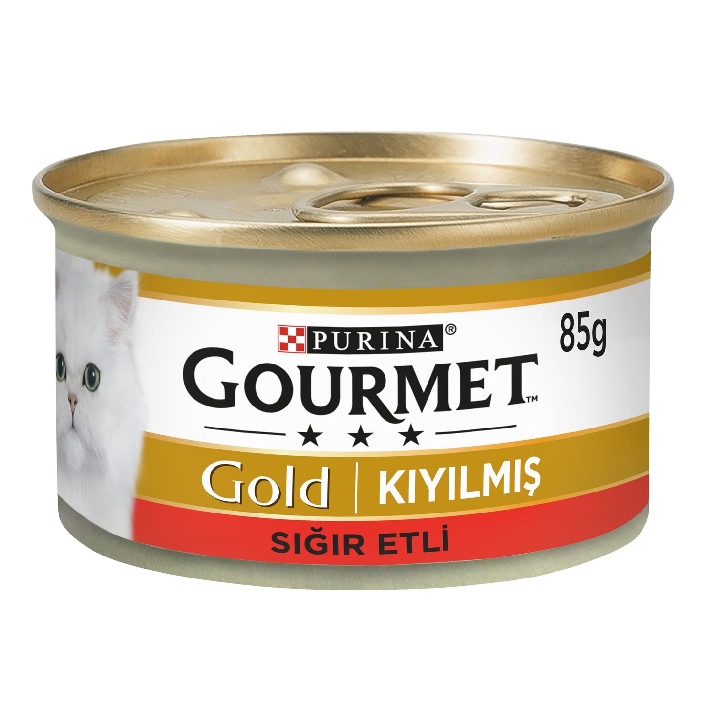 Gourmet Gold Kıyılmış Sığır Etli 85gr Yaş Kedi Konservesi