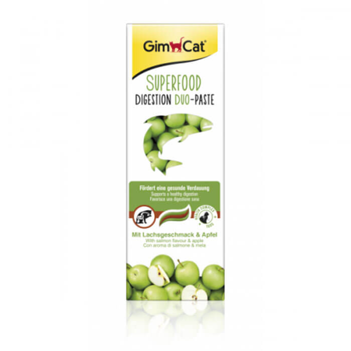 Gimcat SF Digestion Duo-Paste Somonlu Elmalı 50g