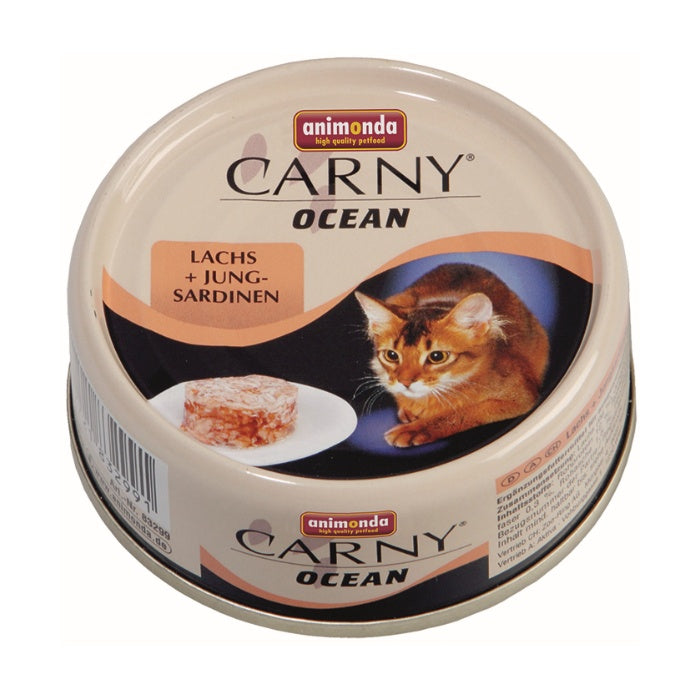 Animonda Carny Ocean Somon Sardalya Yetişkin Kedi Konservesi 80gr