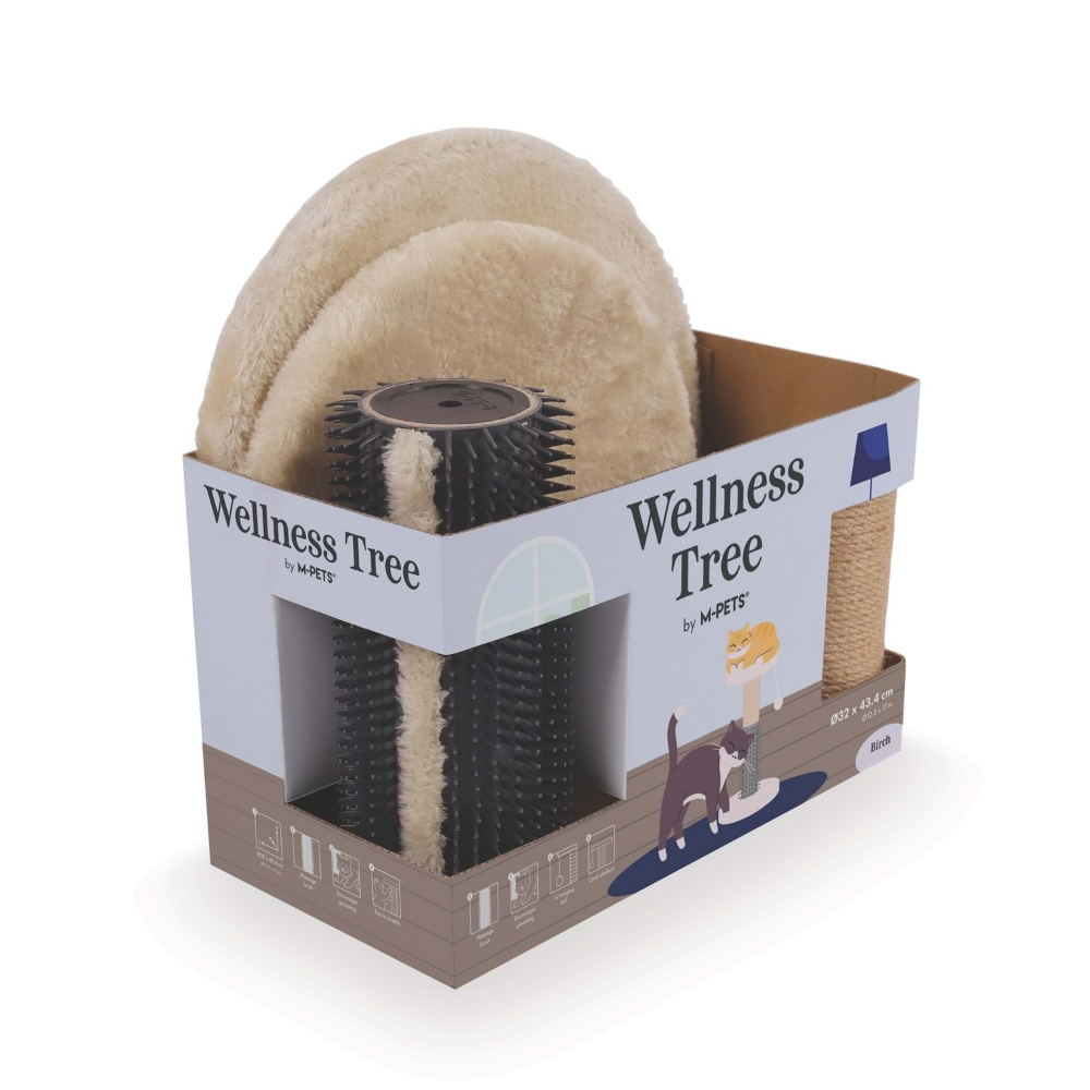 M-Pets Wellness Kedi Tırmalama Birch Brown