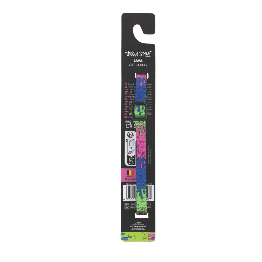 M-Pets Urban Style Lava Kedi Boyun Tasması