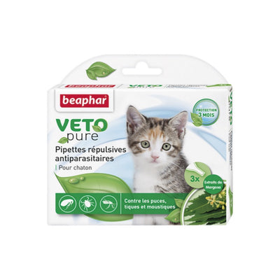 Beaphar Veto Pure Bio Spot On for Kittens 0.4ml