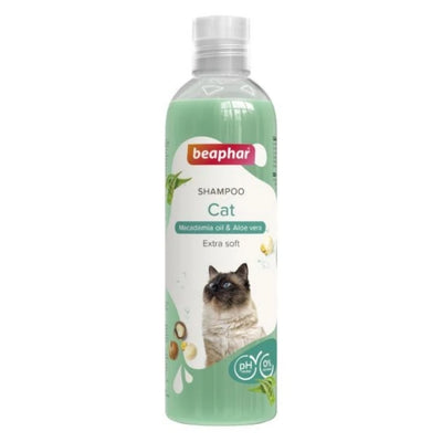 Beaphar Macadamia Yağı ve Aloe Vera Özlü Kedi Şampuanı 250ml