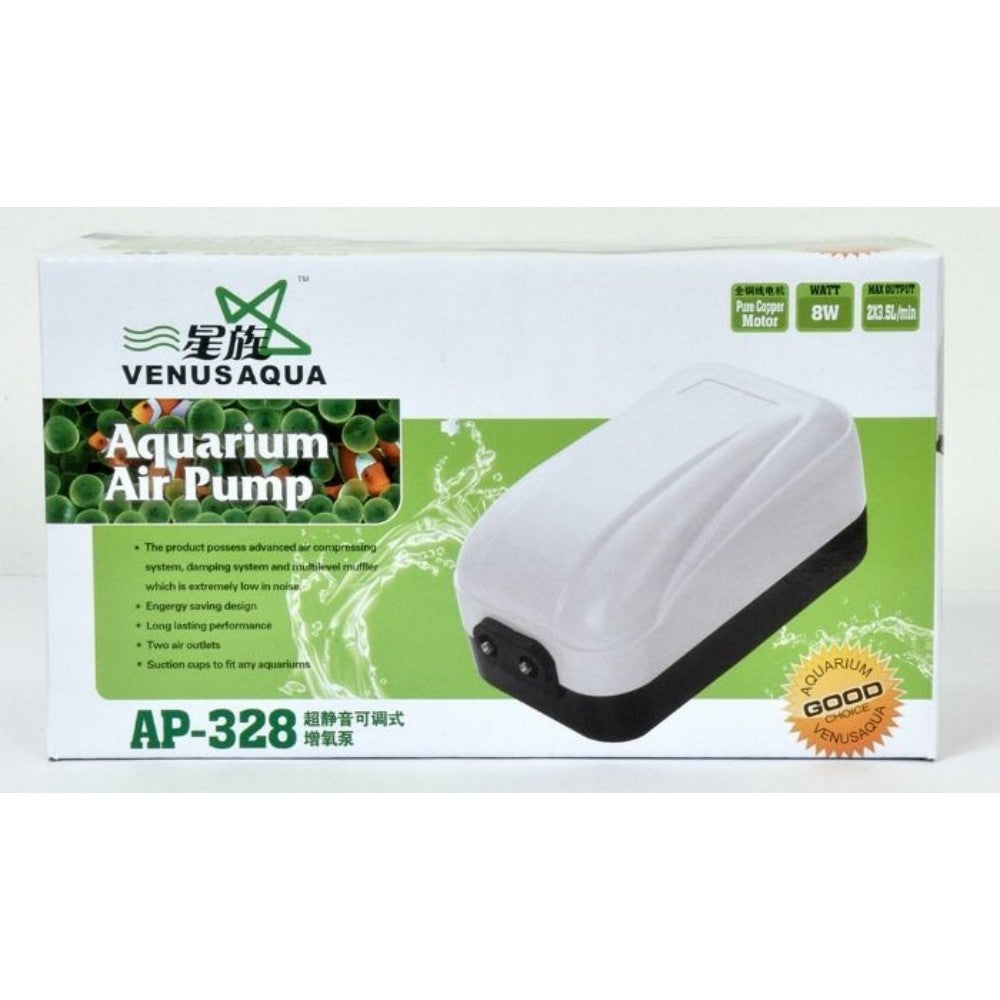 Venusaqua Hava Motoru Çift Çıkış AP328