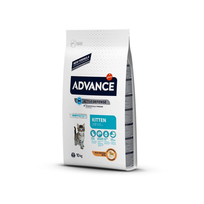 Advance Kitten Tavuklu 10 Kg Yavru Kuru Kedi Maması