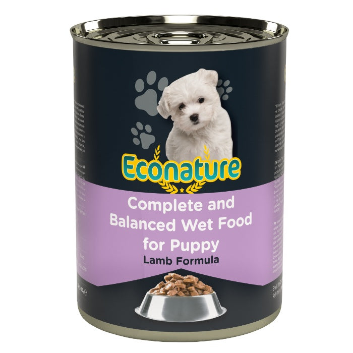 Econature Yavru Köpek Kuzu Etli 400gr