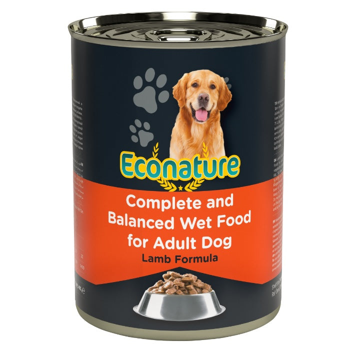 Econature Yetişkin Köpek Kuzu Etli 400gr