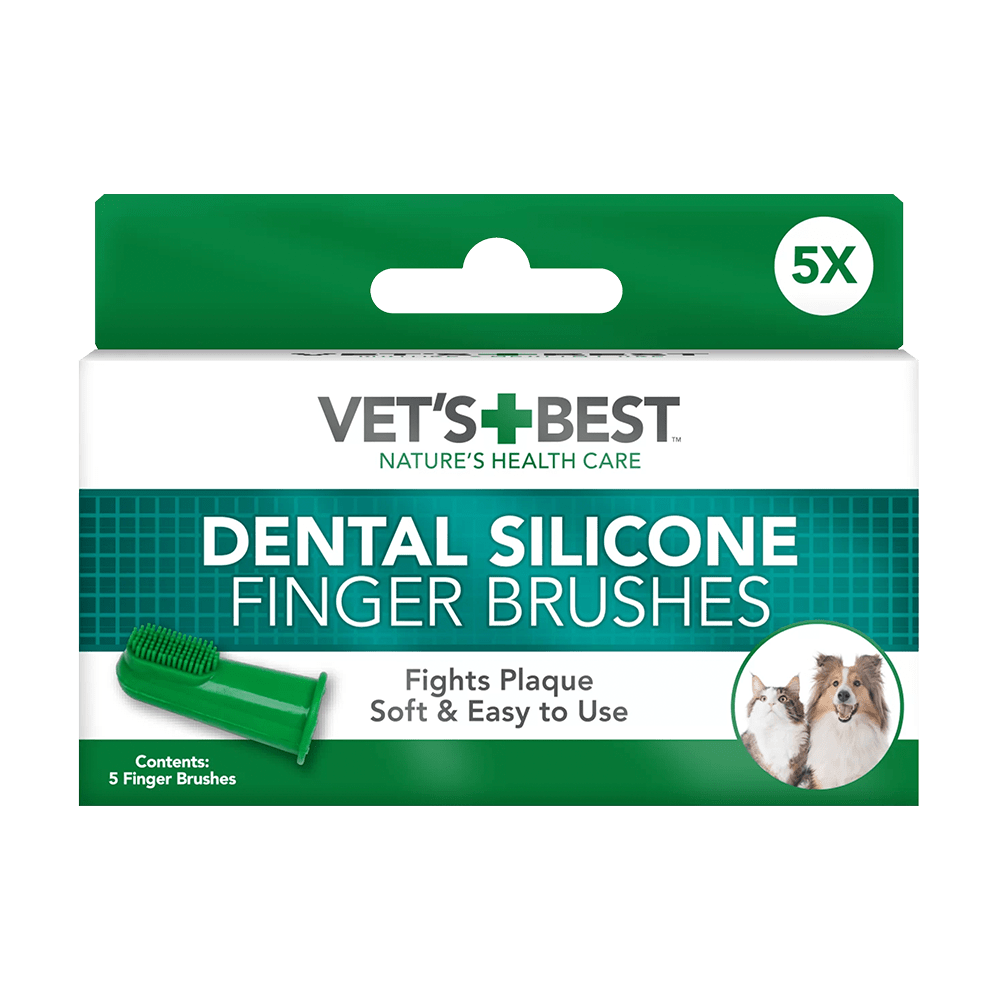Vet's Best Silikon Parmak Diş Fırçası
