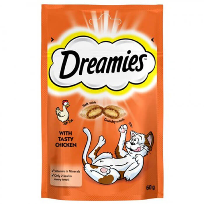 Dreamies With Tasty Chicken 60gr.