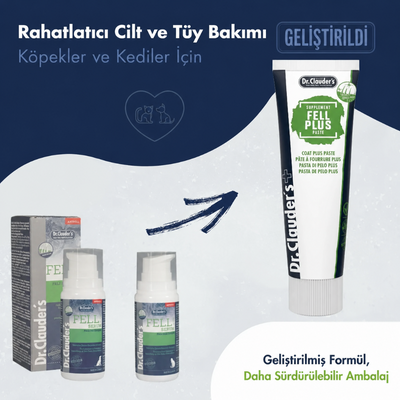 Dr.Clauder's Fell Plus Tüy ve Deri Destekleyici Macun 100gr