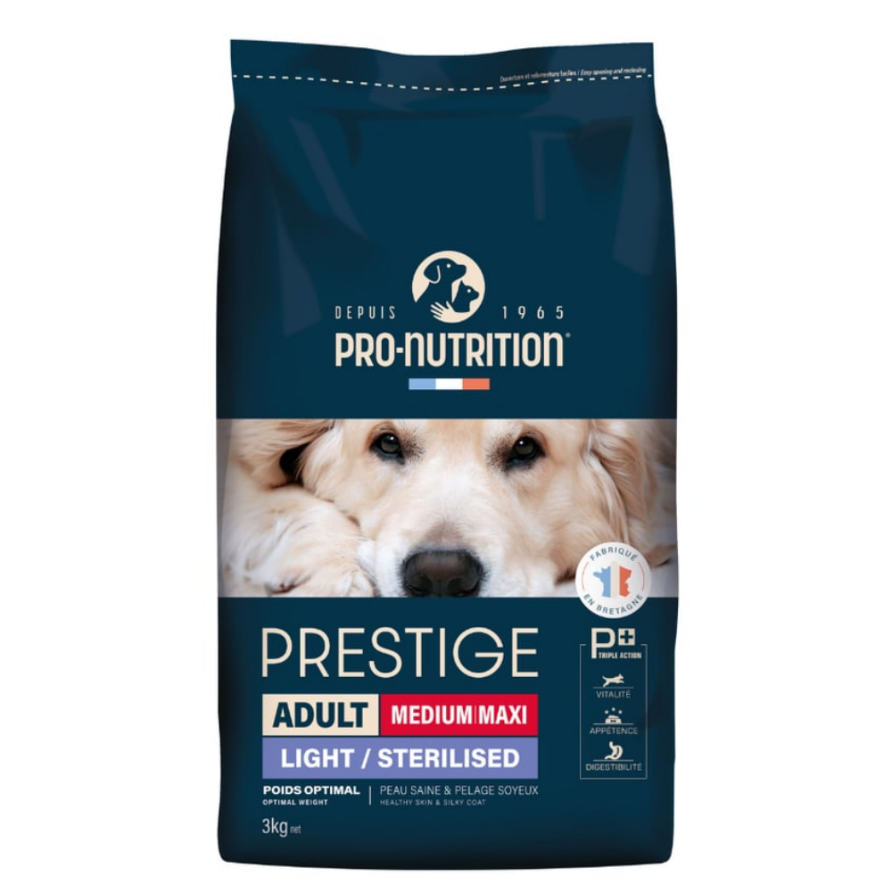 Pro Nutrition Prestige Sterilised Orta Irk Yetişkin Köpek Maması 3 Kg
