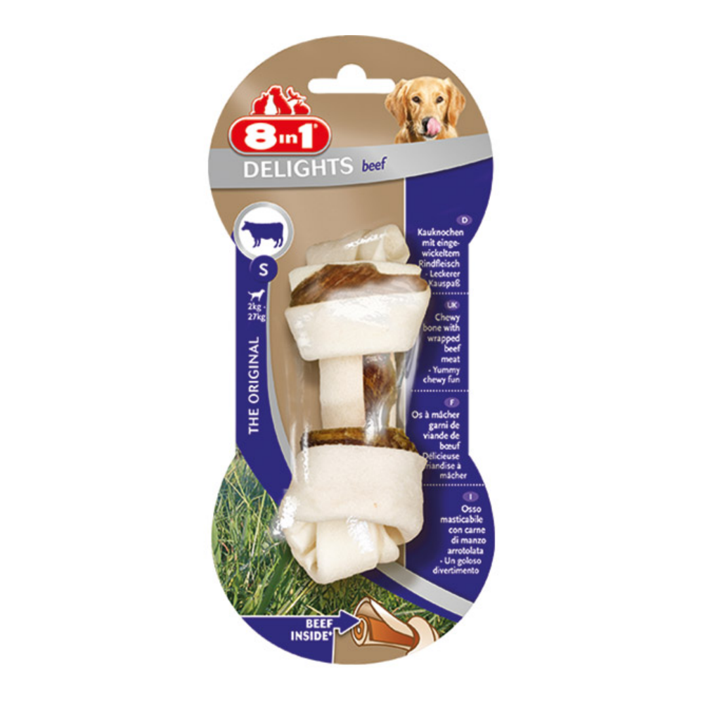 8IN1 Delights Köpek Ödül Kemiği Sığır Etli S - 35GR