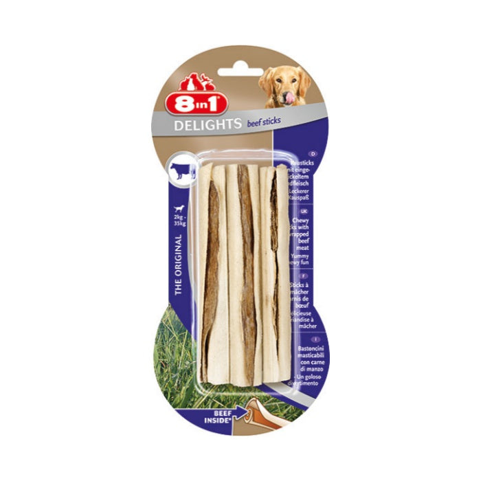 8IN1 Delights Çubuk Köpek Ödül Kemiği Sığır Etli - 75GR