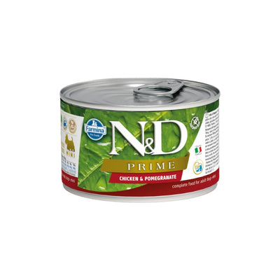 N&D Prime Tahılsız Tavuk&Nar 140gr Yaş Köpek Konservesi
