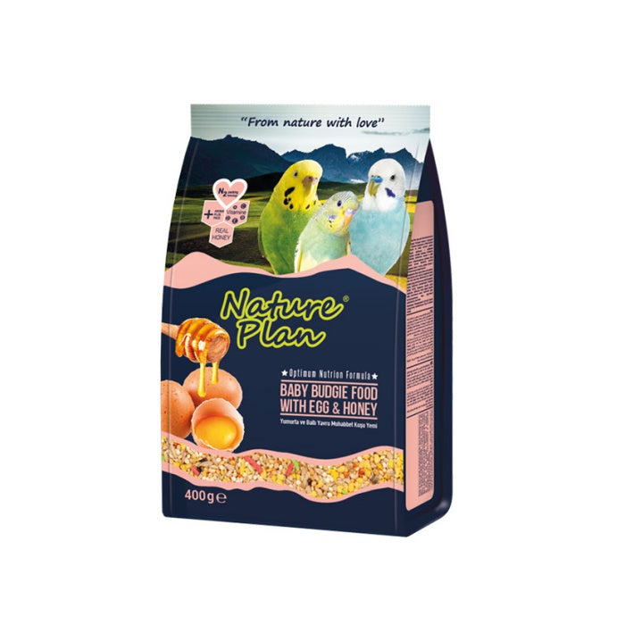 Nature Plan Yumurtalı Ballı Yavru Muhabbet Yemi 400gr