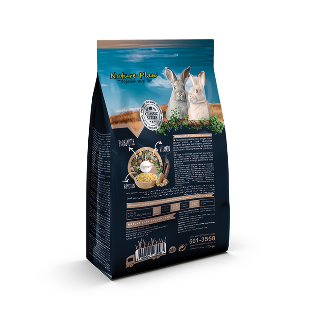Nature Plan Tavşan Yemi 800gr
