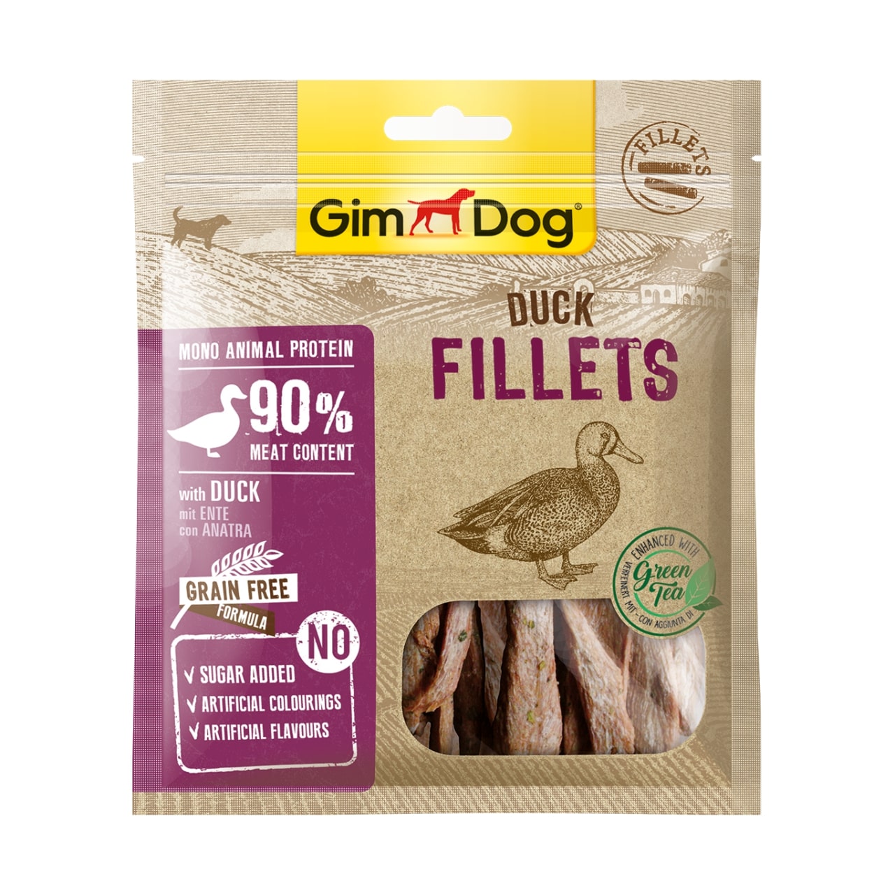 GimDog Fillets Ördekli 60gr