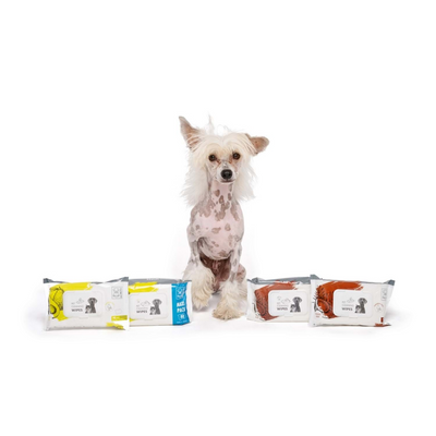 M-PETS Coconutlu Kedi/Köpekler İçin Temizlik Mendili 80Li
