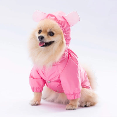 Pawstar Pink Sydney Raincoat L
