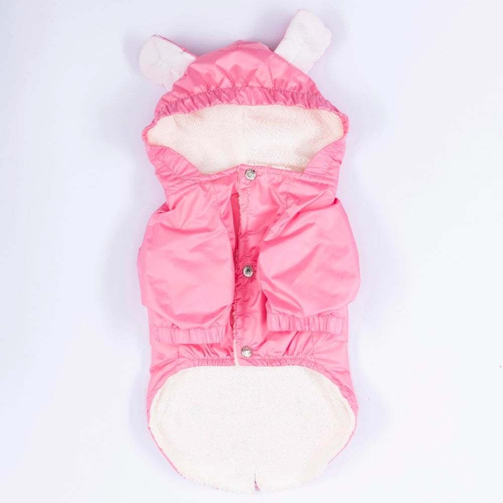 Pawstar Pink Sydney Raincoat L
