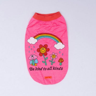 PawStar Neon Pink Be Kind XL