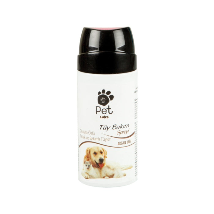 Pet Love Tüy Bakım Spreyi Argan Çikolata Özlü 150ml