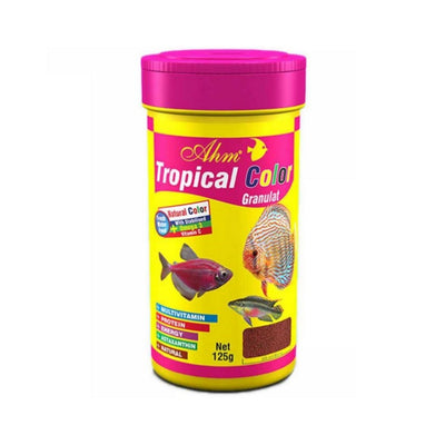 Ahm Tropical Colour Granulat Balık Yemi 250ml