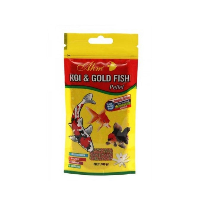 Ahm Koi & Gold Fish Pellet Balık Yemi 50gr