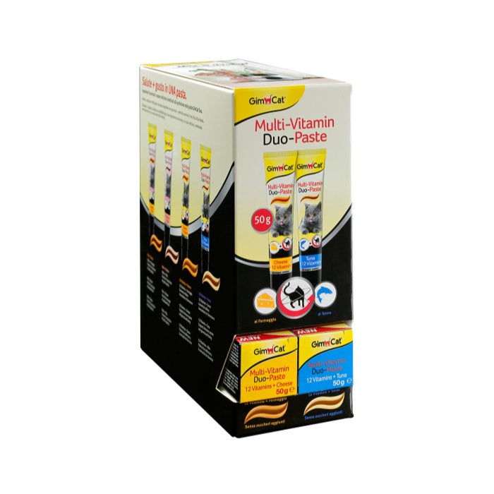 Gimcat Multivitamin Duo Paste Peynir Tuna 50gr