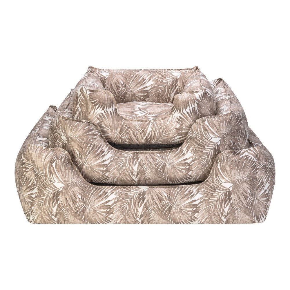 Pet Comfort Alpha Açık Kahverengi- Beyaz Kedi ve Köpek Yatağı S 60x50cm