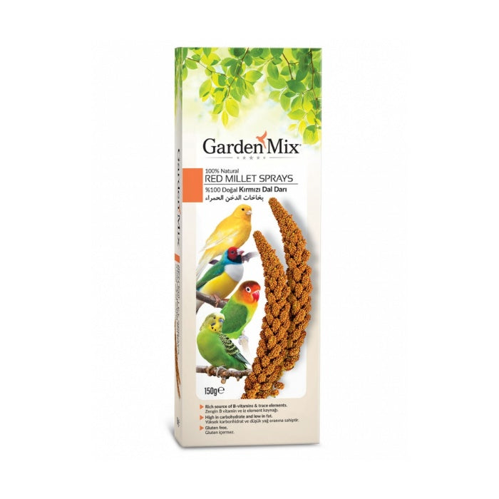 Garden Mix Platin Kırmızı Dal Darı