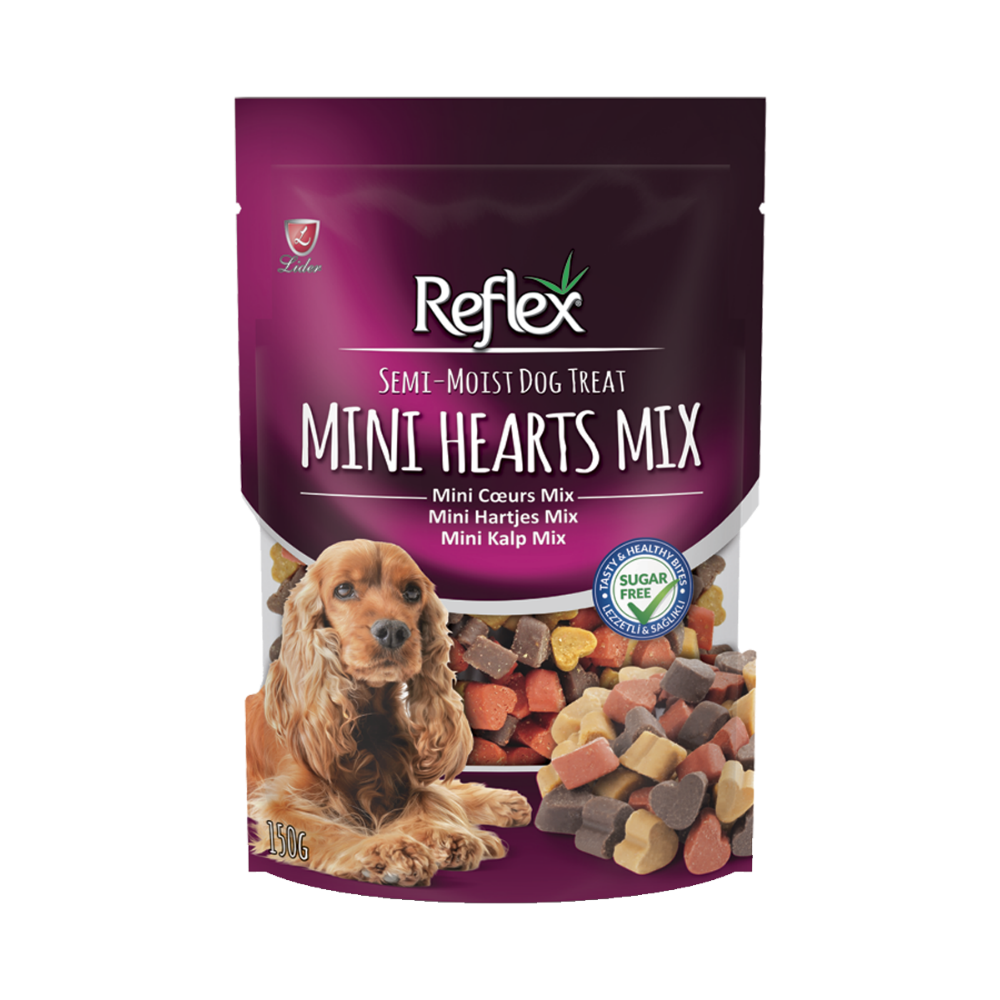 Reflex Semi Moist Heart Mix Köpek Ödül Maması 150gr
