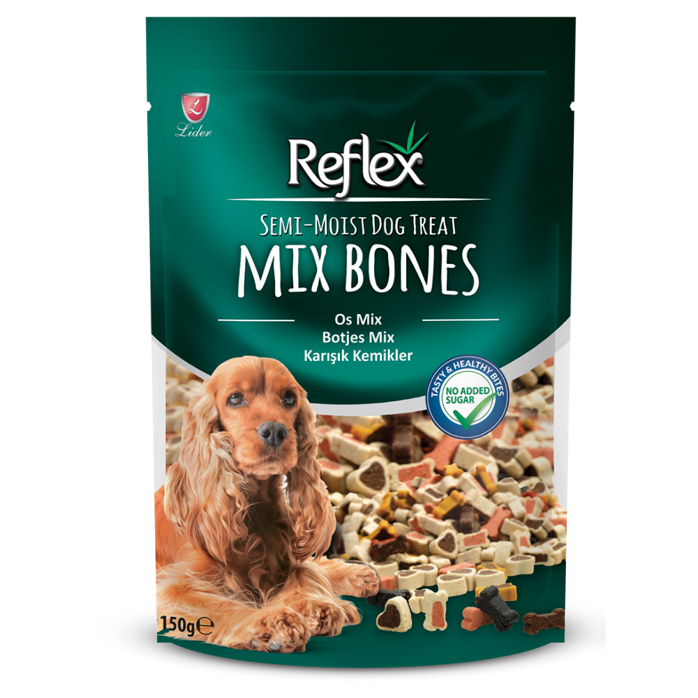 Reflex Semi Mois Mix Bones Köpek Ödül Maması 150gr