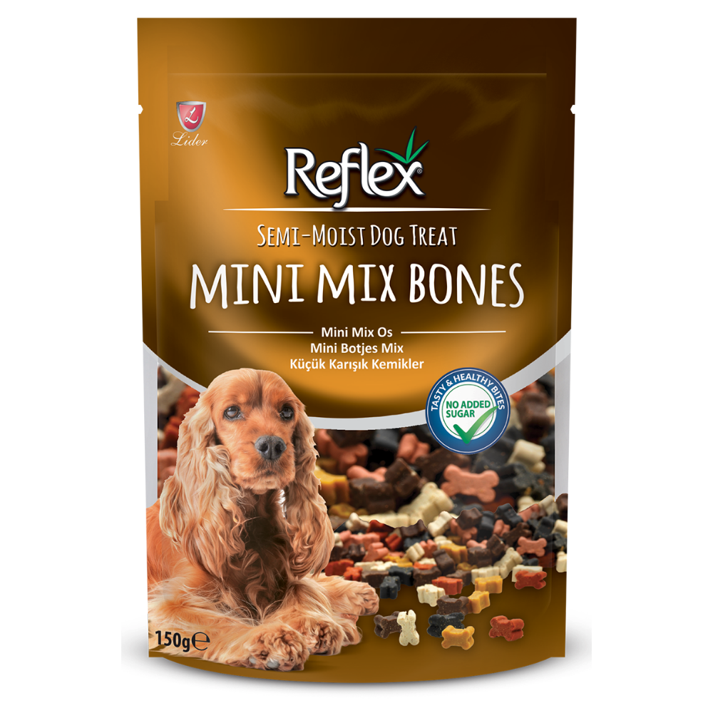 Reflex Semi Mois Mini Mix Bones Köpek Ödül Maması 150gr