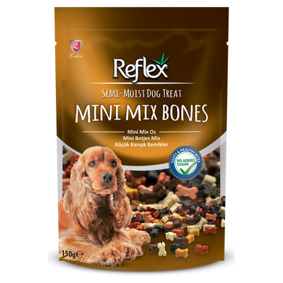 Reflex Semi Mois Mini Mix Bones Köpek Ödül Maması 150gr