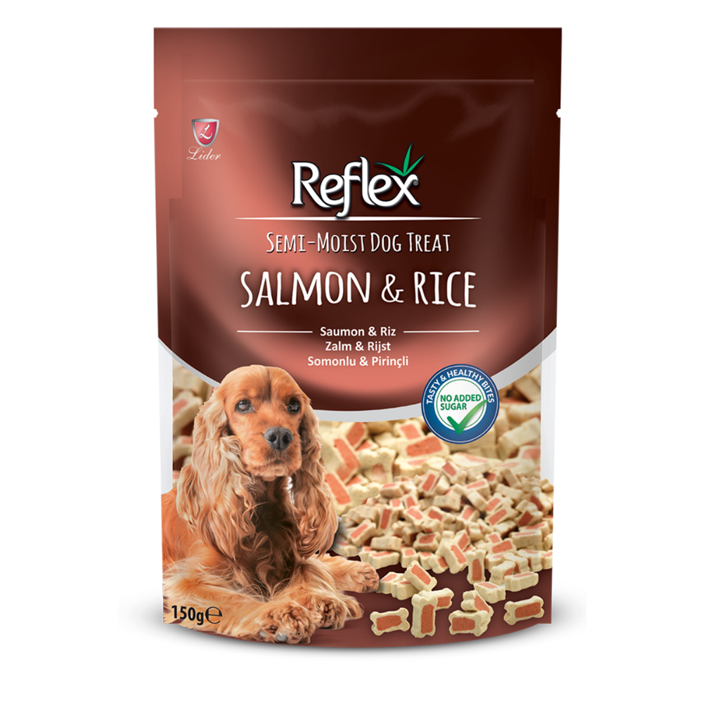 Reflex Semi Mois Somonlu Kalpli Köpek Ödül Maması 150gr