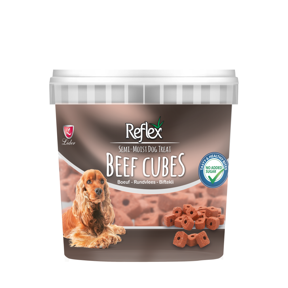 Reflex Semi-Moist Ödül Maması Biftekli Küp 500gr
