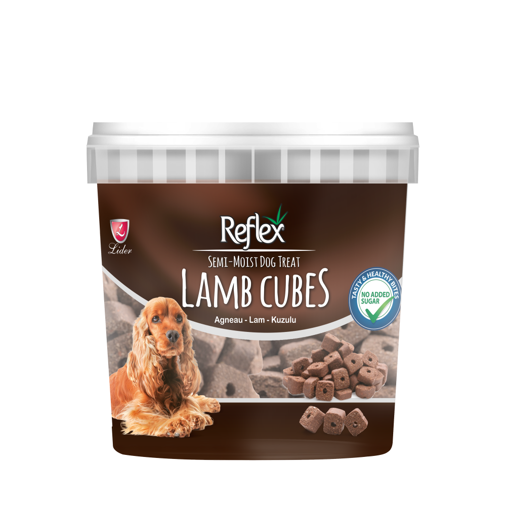 Reflex Semi-Moist Ödül Maması Kuzu Küp 500gr