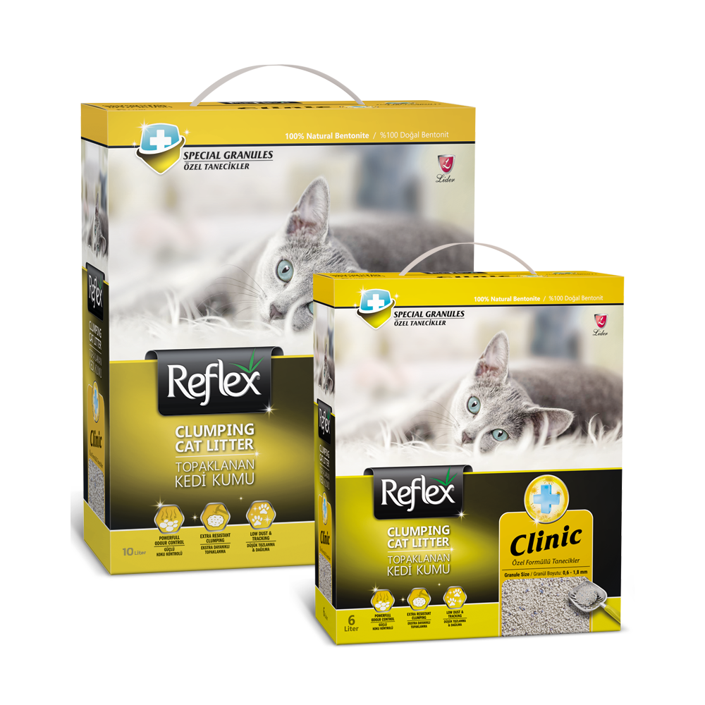 Reflex Clinic Topaklanan Kedi Kumu 10L